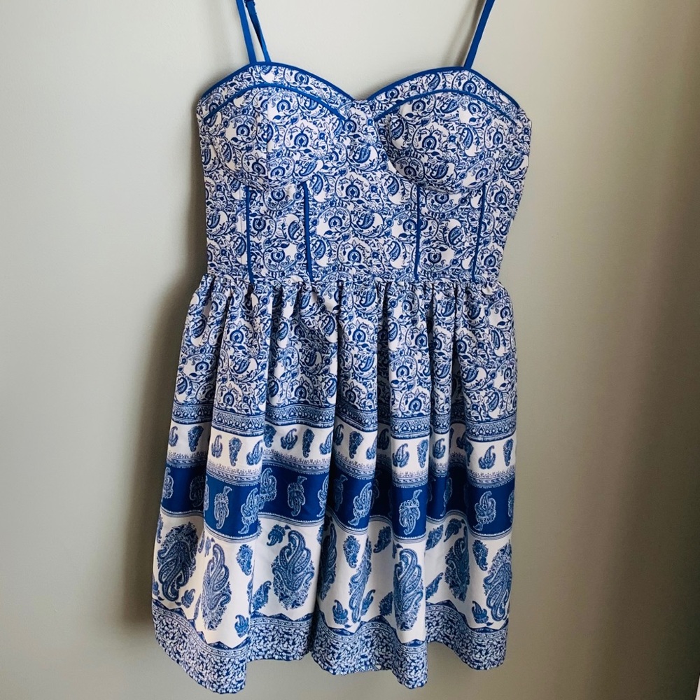 Blue Mini Dress